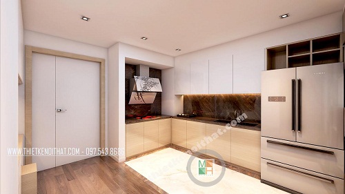 Kính màu ốp bếp